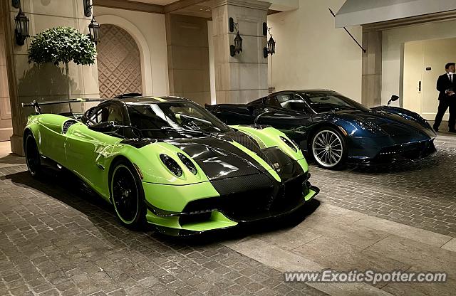 Pagani Huayra spotted in Beverly Hills, California