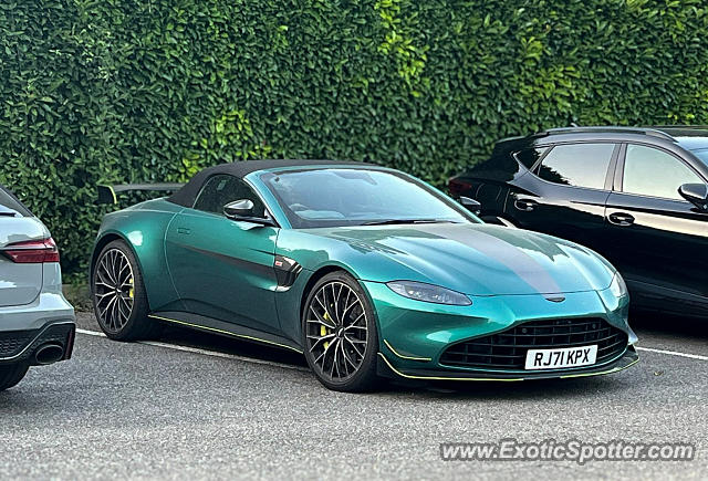Aston Martin Vantage spotted in Sevrier, France