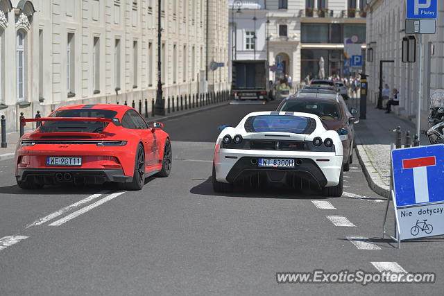 Porsche 911 GT3 spotted in Warsaw, Poland