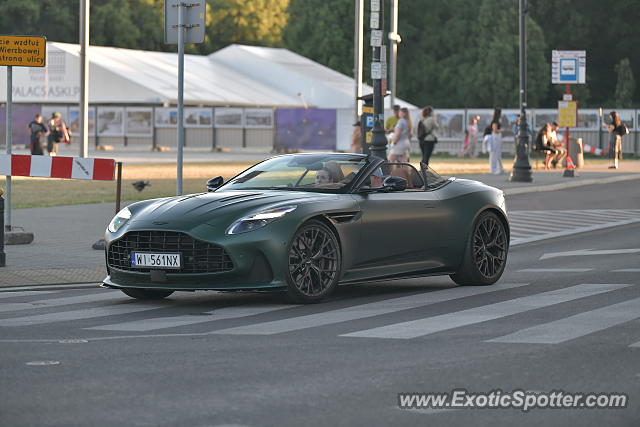 Aston Martin DB11 spotted in Warsaw, Poland
