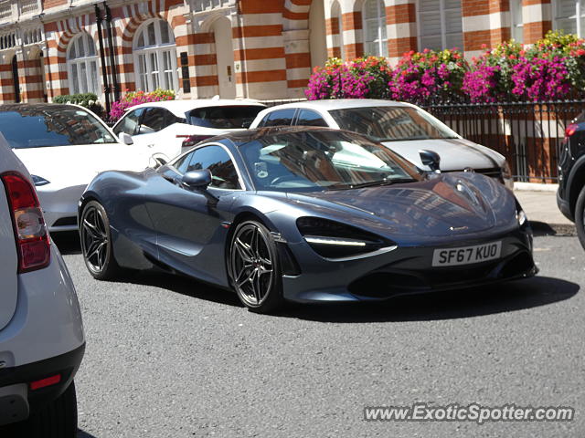 Mclaren 720S spotted in London, United Kingdom