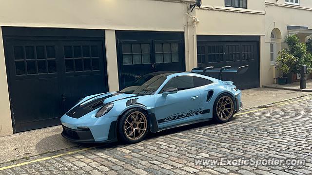 Porsche 911 GT3 spotted in London, United Kingdom