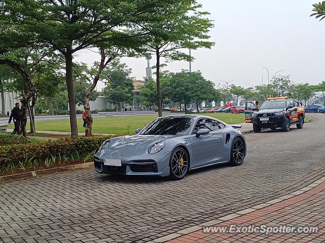 Porsche 911 Turbo spotted in Jakarta, Indonesia