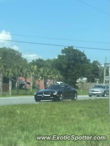 Mercedes SLS AMG spotted in Navarre, Florida
