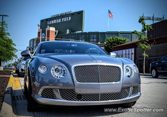 Bentley Continental spotted in Green Bay, Wisconsin