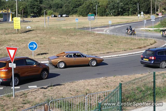 Ferrari 308 GT4 spotted in Arnage, France