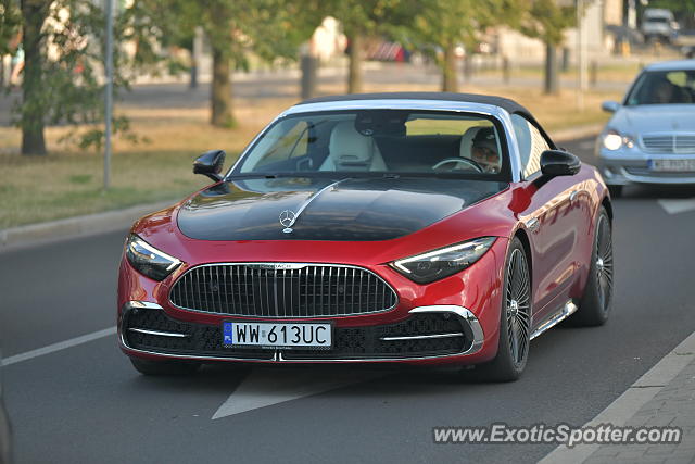 Mercedes Maybach spotted in Warsaw, Poland