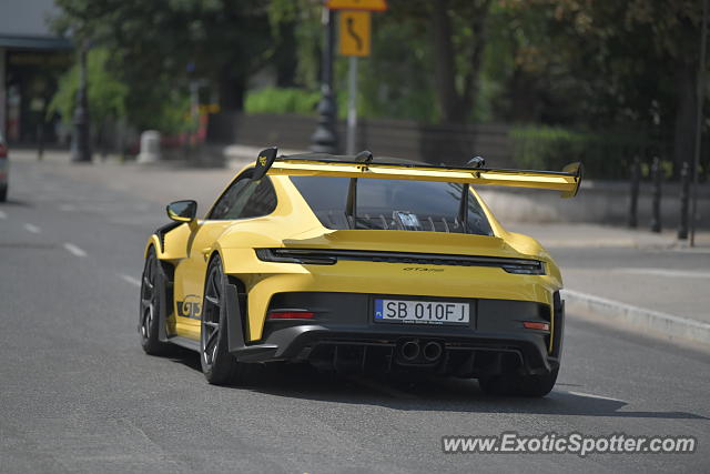 Porsche 911 GT3 spotted in Warsaw, Poland