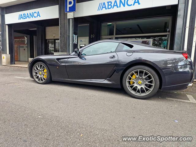 Ferrari 599GTB spotted in Coimbra, Portugal