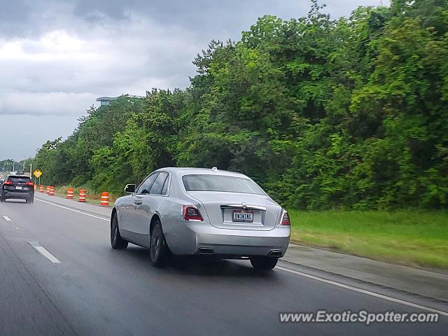 Rolls-Royce Ghost spotted in Cincinnati, Ohio