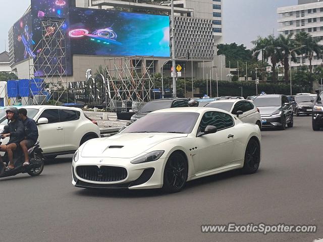 Maserati GranTurismo spotted in Jakarta, Indonesia