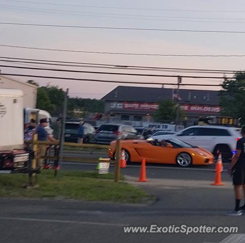 Lamborghini Gallardo spotted in Toms river, New Jersey