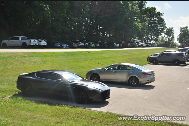 Aston Martin Rapide spotted in Plymouth, Wisconsin