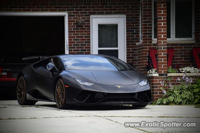Lamborghini Huracan spotted in Elkhart Lake, Wisconsin