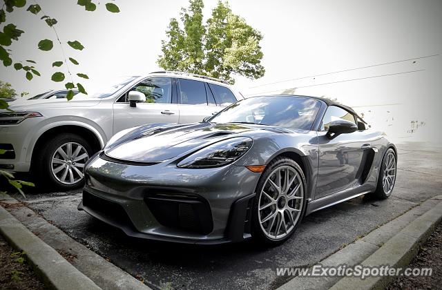 Porsche Cayman GT4 spotted in Elkhart Lake, Wisconsin