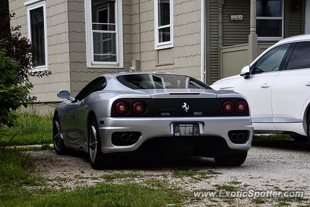 Ferrari 360 Modena spotted in Elkhart Lake, Wisconsin