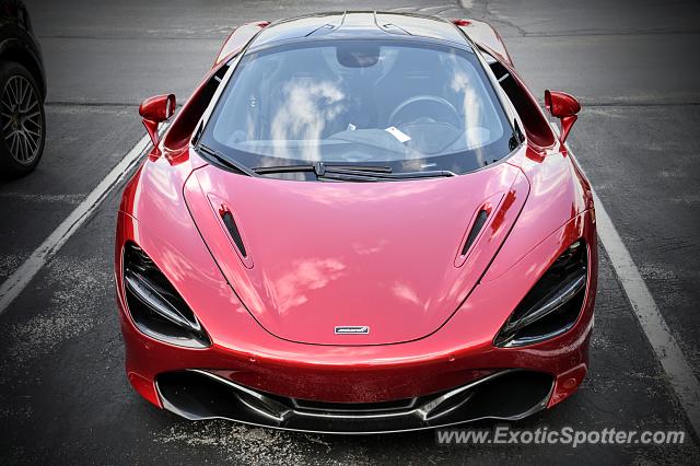 Mclaren 720S spotted in Elkhart Lake, Wisconsin