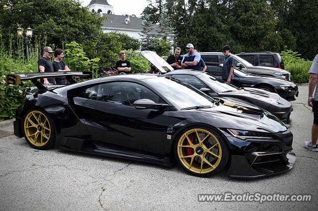 Acura NSX spotted in Elkhart Lake, Wisconsin