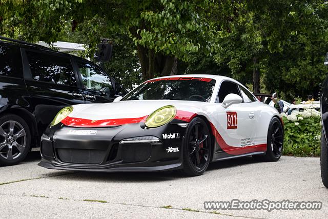 Porsche 911 GT3 spotted in Elkhart Lake, Wisconsin