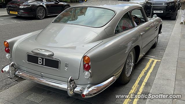 Aston Martin DB5 spotted in London, United Kingdom