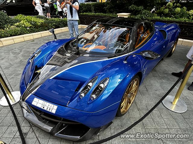Pagani Huayra spotted in London, United Kingdom