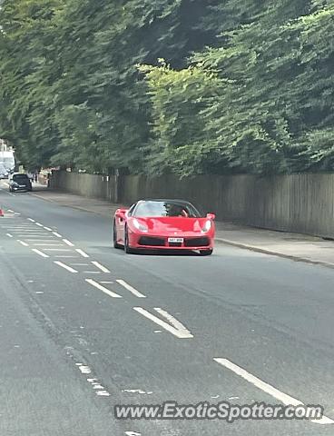 Ferrari 488 GTB spotted in Lytham, United Kingdom