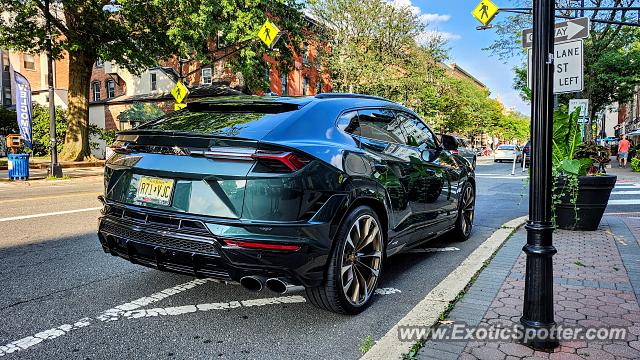 Lamborghini Urus spotted in Somerville, New Jersey