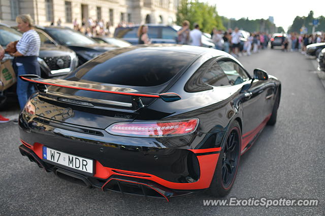 Mercedes AMG GT spotted in Warsaw, Poland
