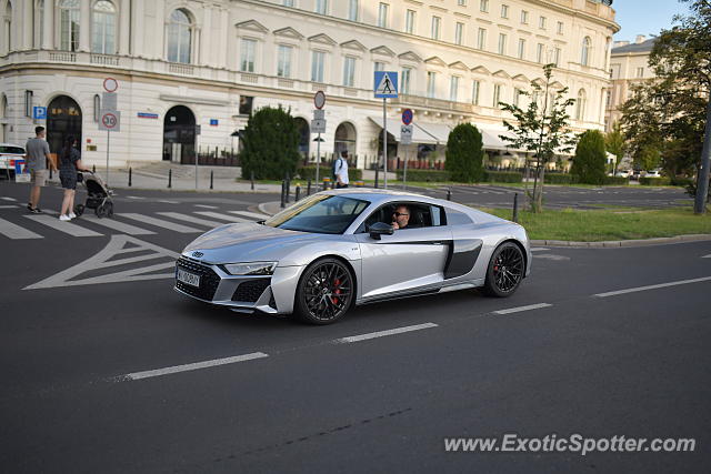 Audi R8 spotted in Warsaw, Poland