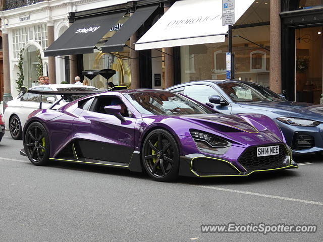 Zenvo ST1 spotted in London, United Kingdom