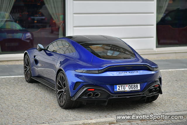 Aston Martin Vantage spotted in Warsaw, Poland
