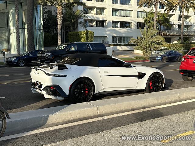 Aston Martin Vantage spotted in Santa Monica, California