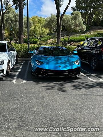 Lamborghini Aventador spotted in San Ramon, California