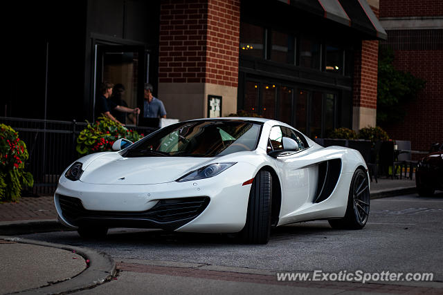 Mclaren MP4-12C spotted in Carmel, Indiana