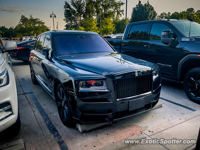 Rolls-Royce Cullinan spotted in Indianapolis, Indiana