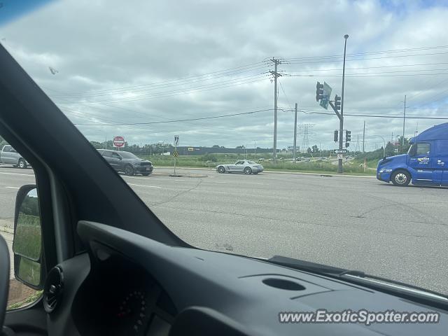 Mercedes SLS AMG spotted in Plymouth, Minnesota