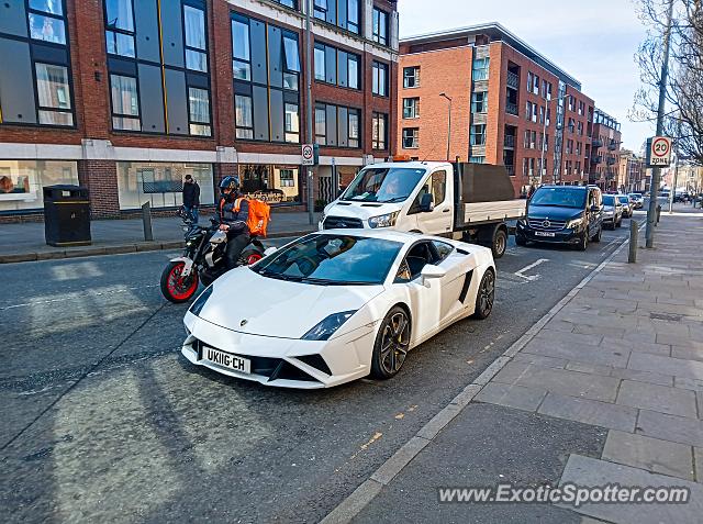 Lamborghini Gallardo spotted in Liverpool, United Kingdom