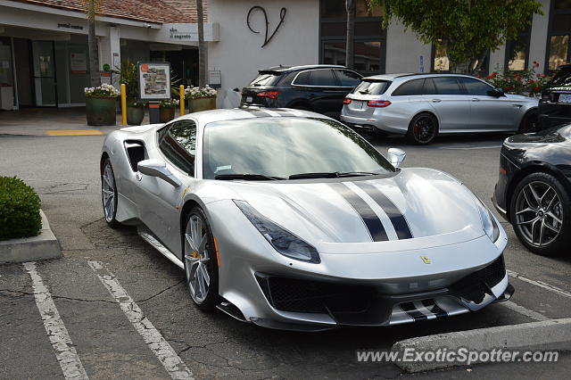 Ferrari 488 GTB spotted in Los Angeles, California