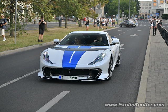 Ferrari 812 Superfast spotted in Warsaw, Poland