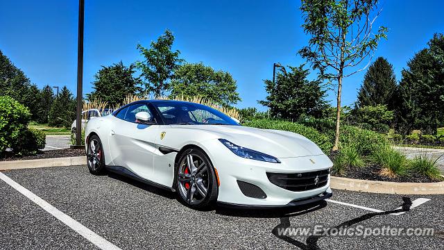 Ferrari Portofino spotted in Bridgewater, New Jersey