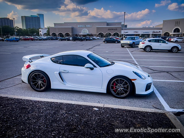 Porsche Cayman GT4 spotted in Indianapolis, Indiana