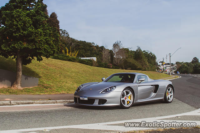 Porsche Carrera GT spotted in Curitiba, PR, Brazil
