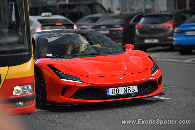 Ferrari F8 Tributo spotted in Warsaw, Poland