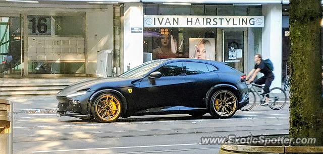 Ferrari F8 Tributo spotted in Zürich, Switzerland