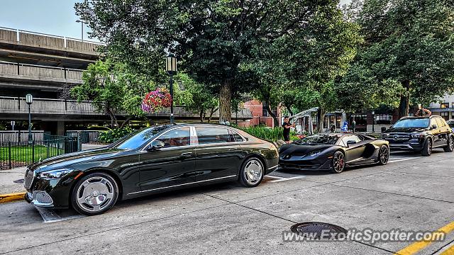 Lamborghini Aventador spotted in Birmingham, Michigan