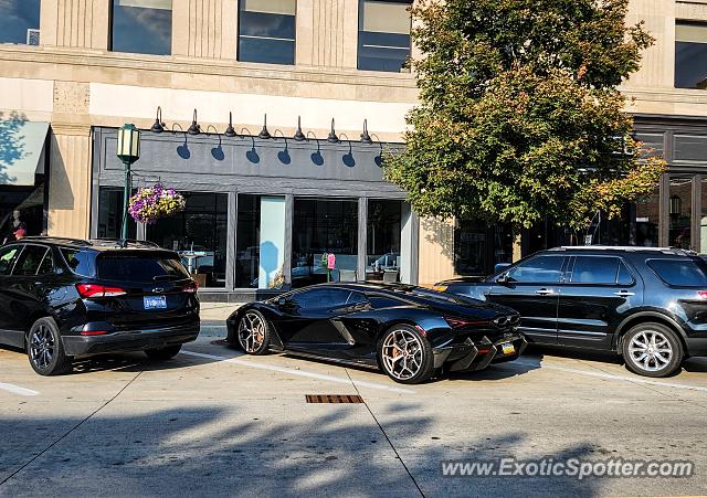 Lamborghini Aventador spotted in Birmingham, Michigan