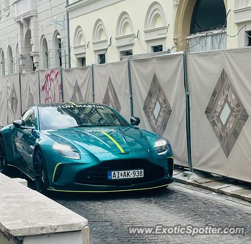 Aston Martin DB11 spotted in Budapest, Hungary