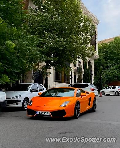 Lamborghini Gallardo spotted in Tehran, Iran