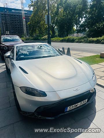 Aston Martin DB11 spotted in Budapest, Hungary