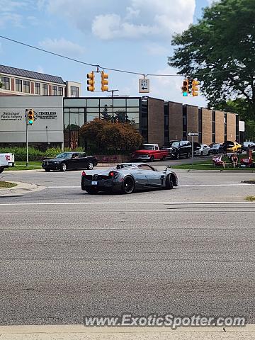 Pagani Huayra spotted in Birmingham, Michigan